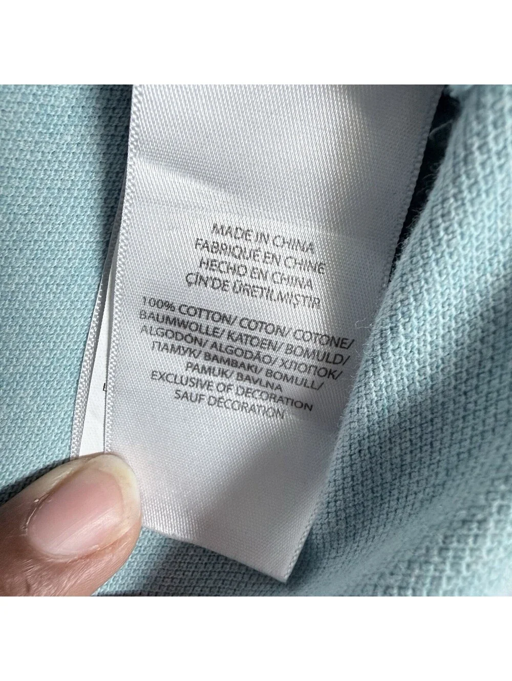 Polo Ralph Lauren Polo Shirt Mens 2XL Blue Green Blue Pima Soft Touch Flesh Pony